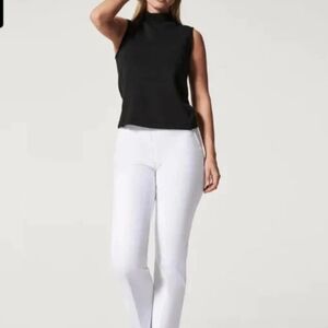 SPANX White Kick Flare Pant XL